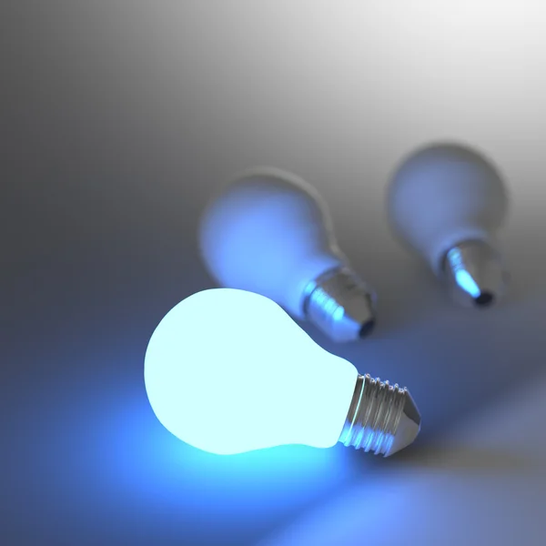 Light bulb 3d — Stock Photo, Image