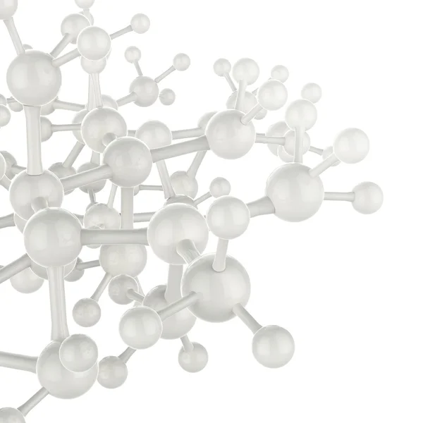 Абстрактные трехмерные молекулы — стоковое фото