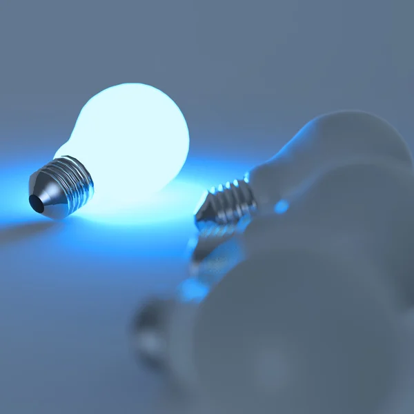 Light bulb 3d — Stock Photo, Image