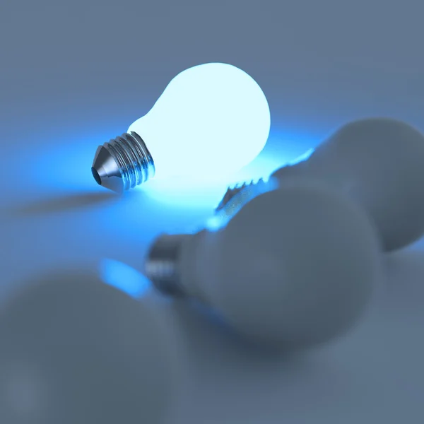 Light bulb 3d — Stock Photo, Image