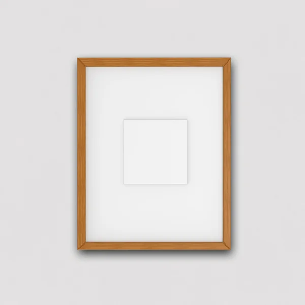 Cornice 3d moderna vuota su sfondo texture — Foto Stock