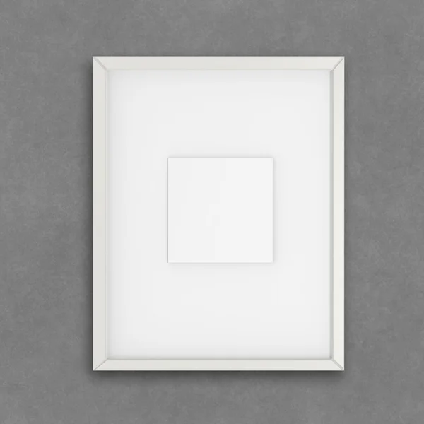 テクスチャ背景の空白の現代 3 d フレーム — ストック写真