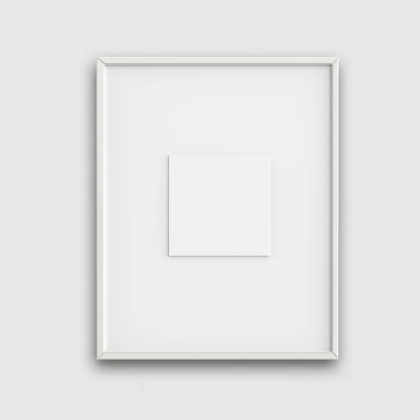 Blank modern 3d frame on texture background — Stock Photo, Image