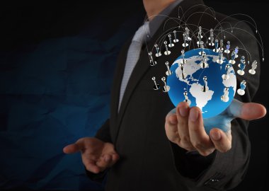 işadamı göstermek buruşuk geri dönüşüm sosyal ağ yapısı