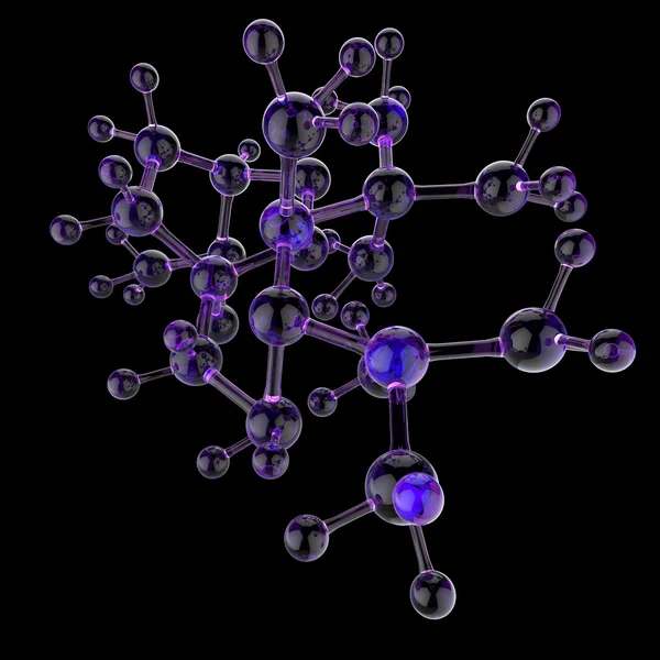 Molecule 3d — Stockfoto
