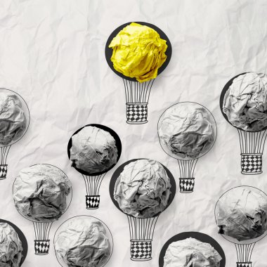 el çizmek Hava balonlar