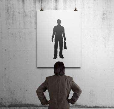 işadamı insanların kutsal kişilerin resmi vasıl sanat çerçeve olarak h duvar üzerinde seyir