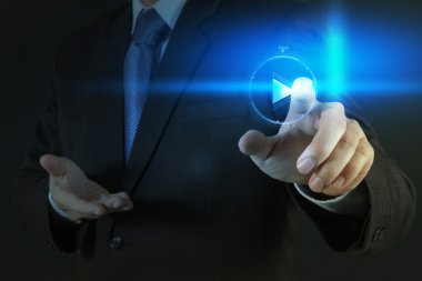 yandan basın oyun başlatmak veya con gibi projeleri başlatmak için düğmesini işaret