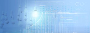 Ampul 3d pazarlama ağı grafik şeması planlama stratejisi, analiz çözümü ve geliştirme, modern iş, yeni fikirlerin yeniliği.