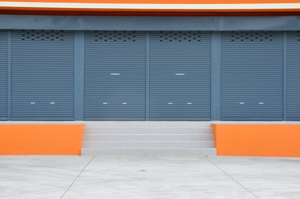 Modern warehouse building