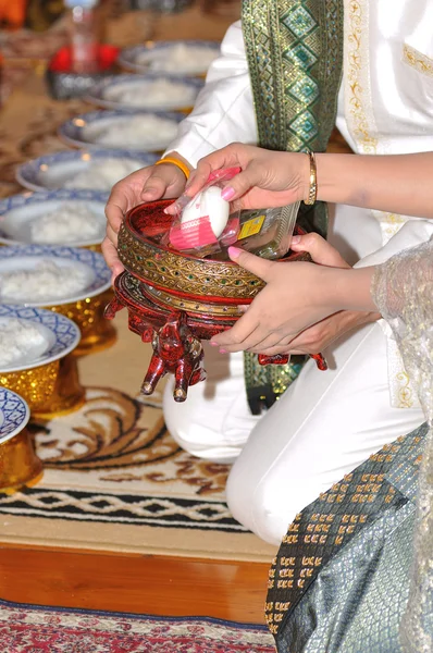 Cérémonie de mariage thaïlandais — Photo