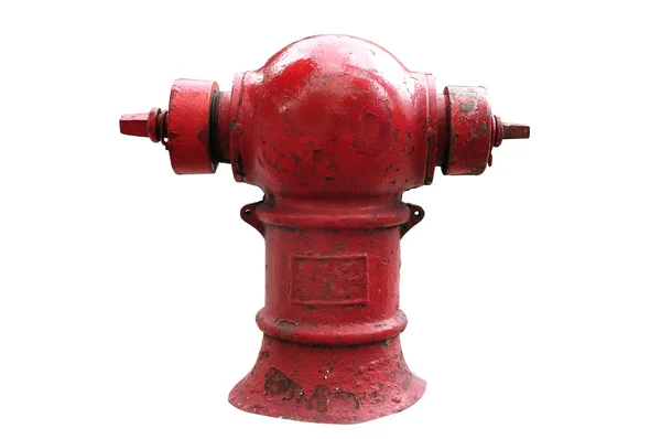 Thajské červené požární hydrant — Stock fotografie