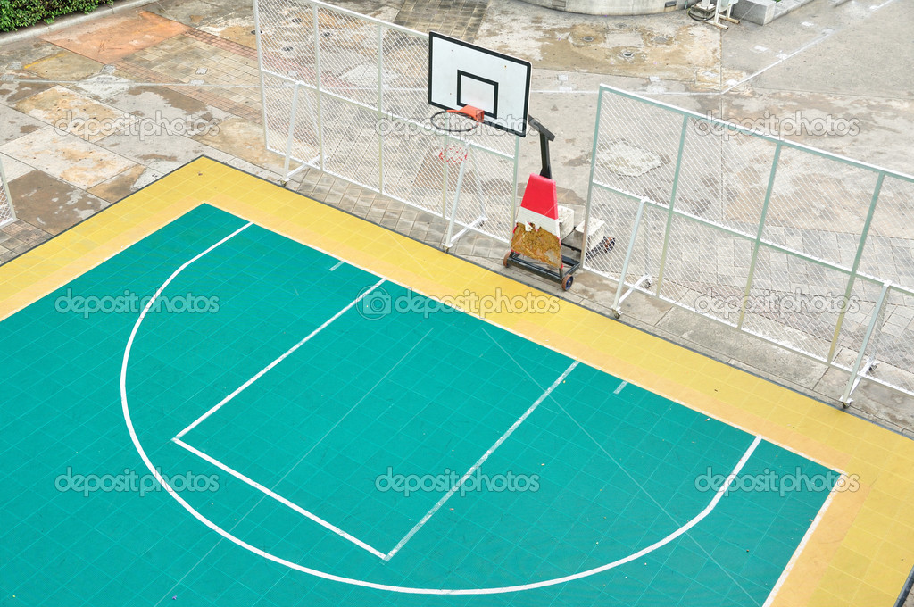 Basket Ball Court Outdoor Street Basketball Stock Photo By C Ekarina Basket Ball Court Outdoor Street Basketball Stock Photo By C Ekarina