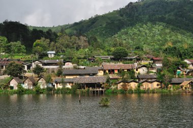 görünmeyen Tayland, Tayland Kuzey Çin köyünde.