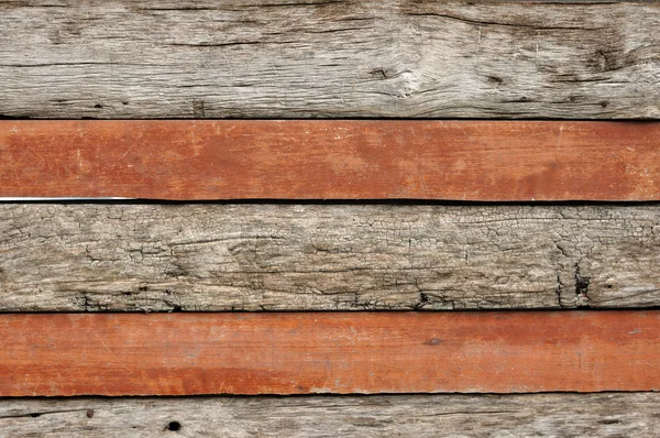木材で作られた壁の層. — ストック写真