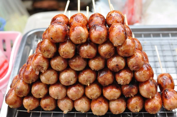 Thai Northeast sausages — Stock Photo, Image