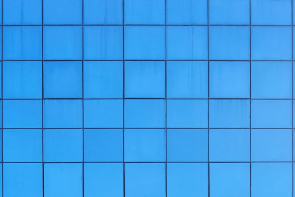 Finestre quadrate blu — Foto Stock