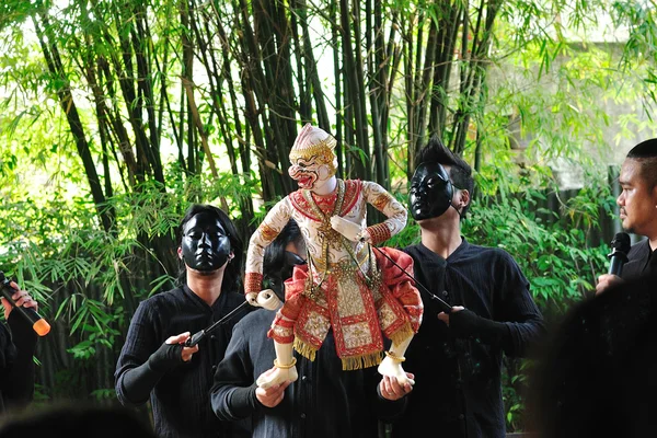 身份不明的泰国木偶 — 图库照片