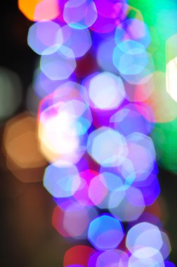 renkli bokeh