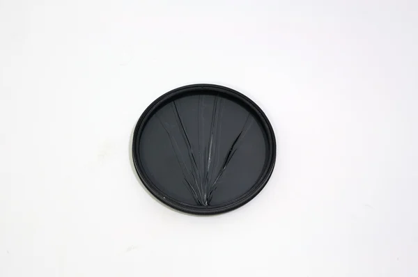 Filtro circular Polarize quebrar — Fotografia de Stock