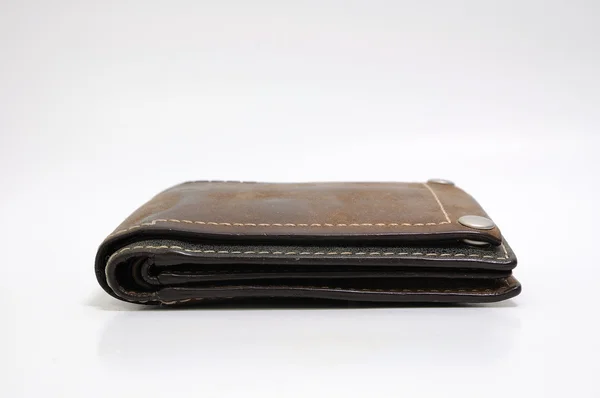 Genuine cowhide men wallet — Stock Photo, Image