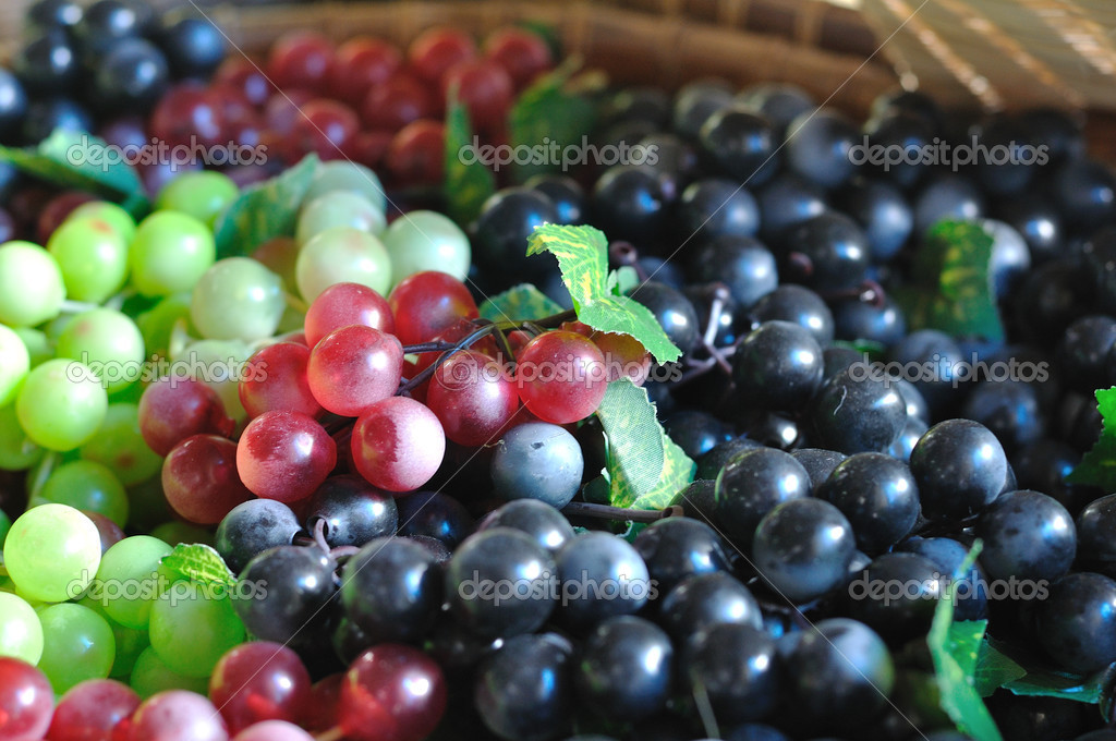 frutas de color negro