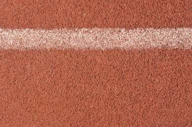 Beyaz çizgi fade away racecourses üzerinde