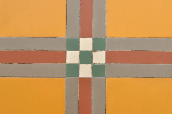 床の正方形のパターンのヨーロッパ スタイル — ストック写真