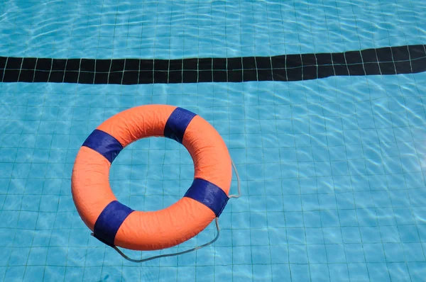 Oranje zwemmen ring — Stockfoto