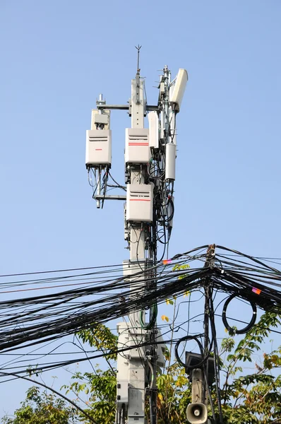 Mobile phone antennas — Stock Photo, Image