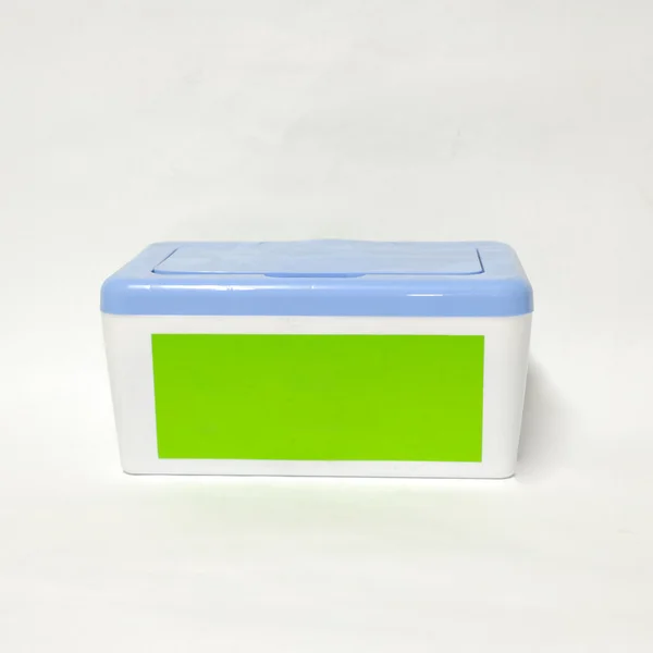 Color plastic box — Stock Photo, Image