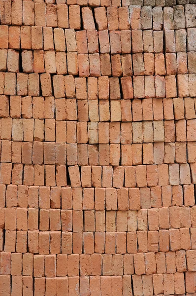 Rode bakstenen muur — Stockfoto