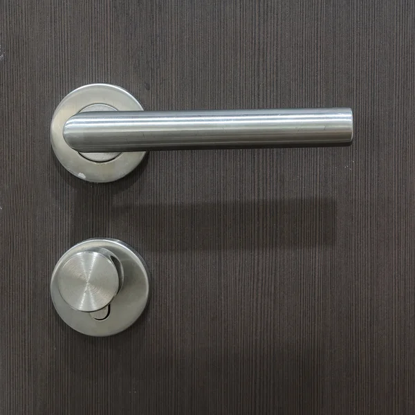 Door handle and lock — Stock Photo, Image