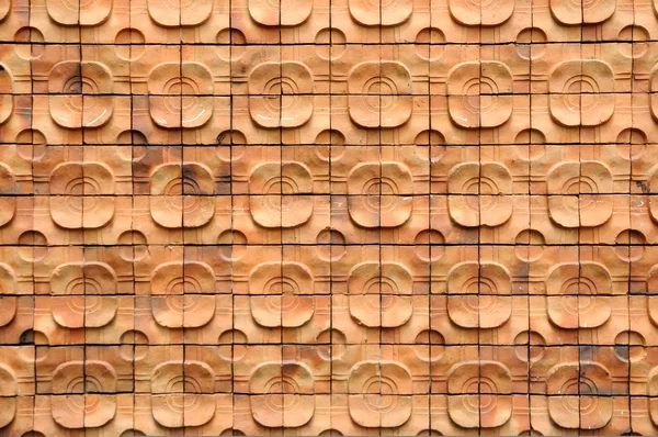 Red brick wall pattern — Stock Photo, Image