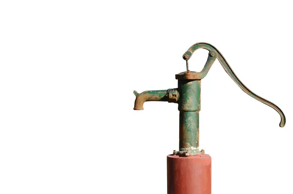 Water air-lift pump on white background. — Stock Photo, Image