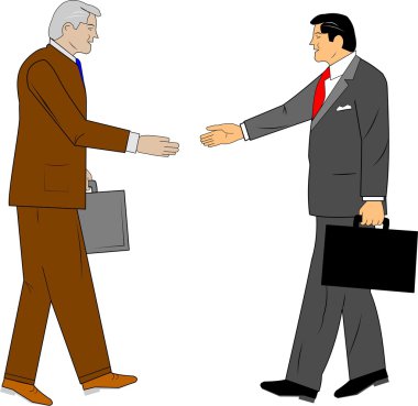 Business meeting clipart