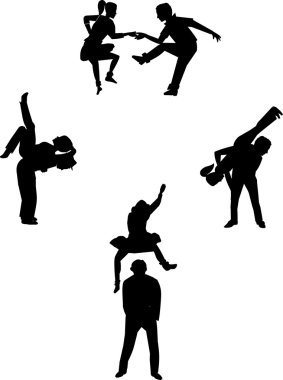 Jive atlama ve duvara