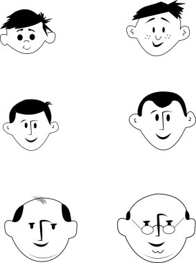 bir adamın devam eden büyüme