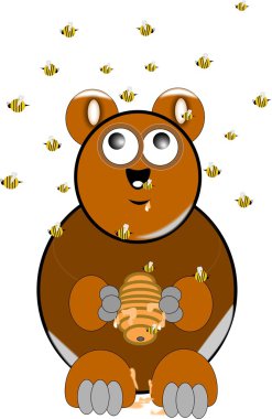 bal tutan lil ayı kovan