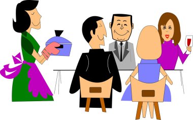 masada oturan misafirler