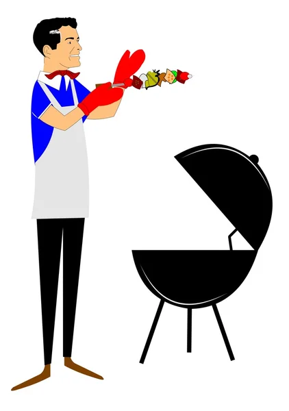 Bbq time — Stock Vector