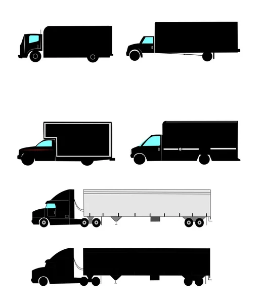 Trucks — Stock Vector