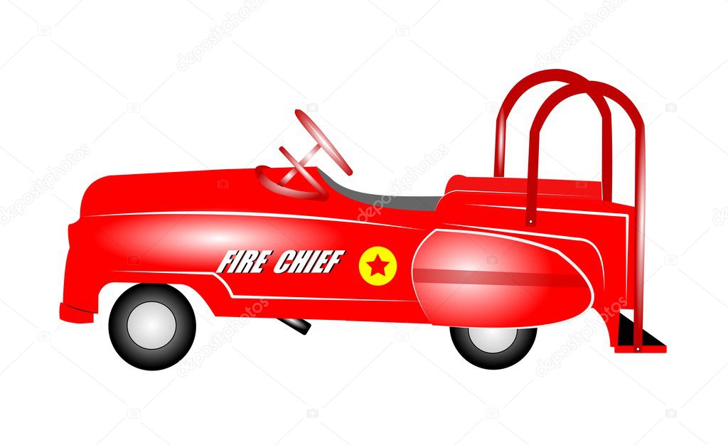 Childs pedal car