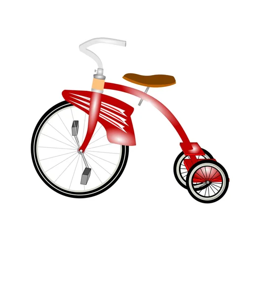 Tricycle — Stock Vector