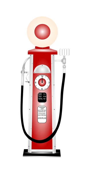 Clock style gas pump — Stock Photo, Image