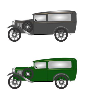 Vintage teslim van