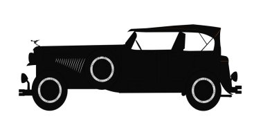 1931 dusenburg silhouette