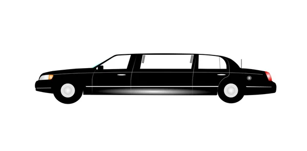 Stretch limo — Stock Vector