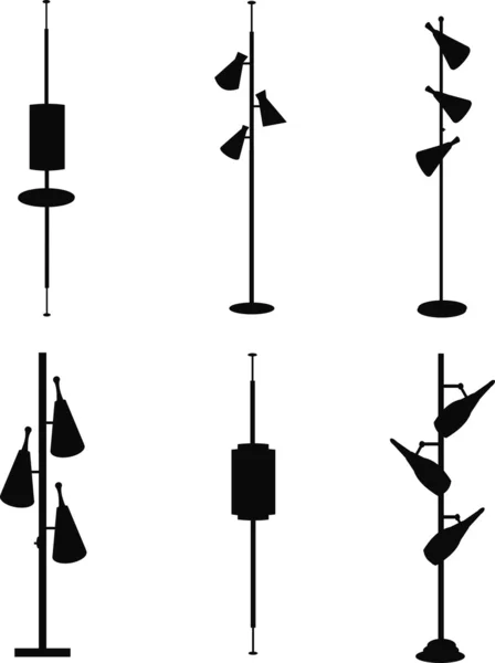 Vintage pole lambalar — 스톡 벡터
