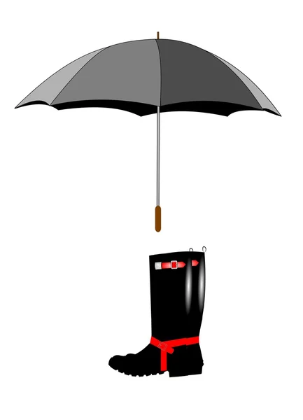 Its raining concept — Stock Vector
